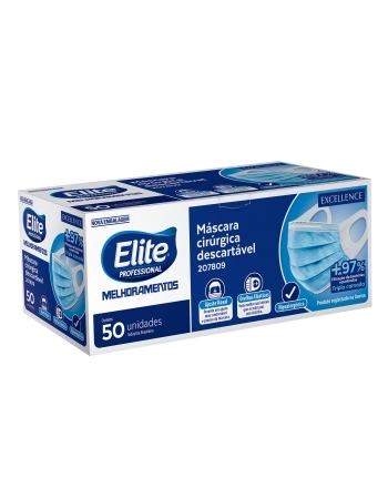 MASCARA CIRURGICA DESC ELITE 18X50