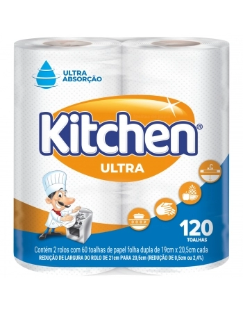 TOALHA KITCHEN FOLHA DUPLA 12X2 120 FLS