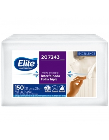 TOALHA INTERFOLHA EXCELLENCE FOLHA TRIPLA 18X150