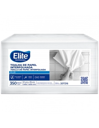 TOALHA INTERFOLHA PLUS FOLHA SIMPLES 24X350