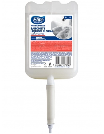 SABONETE LIQUIDO FLORAL PLUS 6X800ML