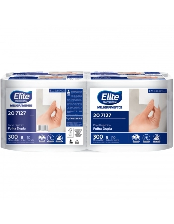 PAPEL HIGIENICO ROLO EXCELLENCE FOLHA DUPLA 8X300