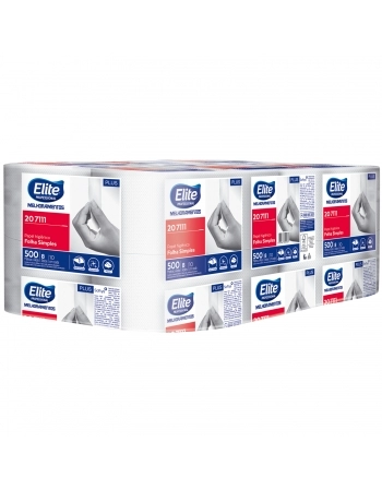 PAPEL HIGIENICO ROLO PLUS FOLHA SIMPLES 8X500