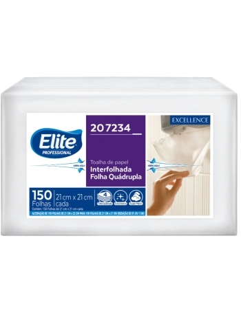 TOALHA INTERFOLHA EXCELLENCE FOLHA QUADRUPLA 18X150