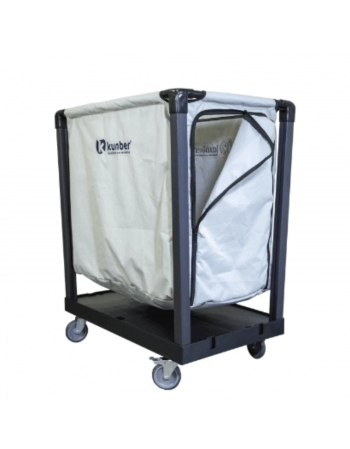 CARRO LAVANDERIA 240 LITROS - BOLSA CINZA