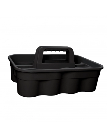 CESTA / CESTO PARA CARRO FUNCIONAL DUAS DIVISOES PRETO