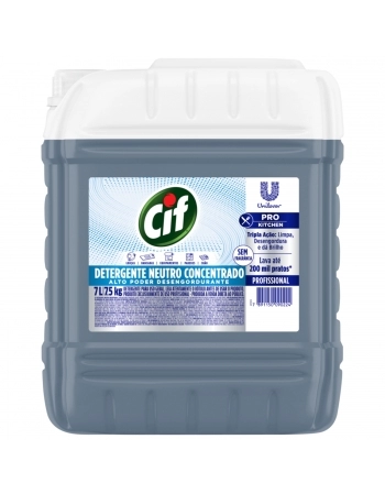 CIF LAVA LOUCAS NEUTRO CONCENTRADO 7L