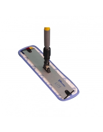 LITE SPRAY MOP LINHA COLOR SUPORTE PLANO VELCRO-GLOBO CINZA/AMARELO E CABO PINTADO AMARELO