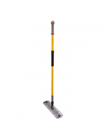 LITE SPRAY MOP LINHA COLOR SUPORTE PLANO VELCRO-GLOBO CINZA/AMARELO E CABO PINTADO AMARELO