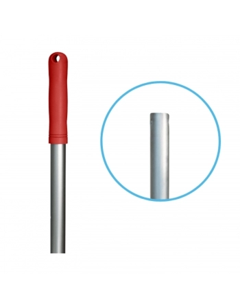 CABO ALUMINIO 150CMX22MM COM FURO PUNHO VERMELHO