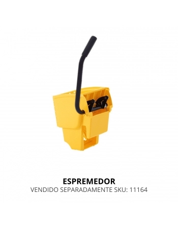 BALDE ACAO LATERAL 28L AMARELO - CX UNITARIA