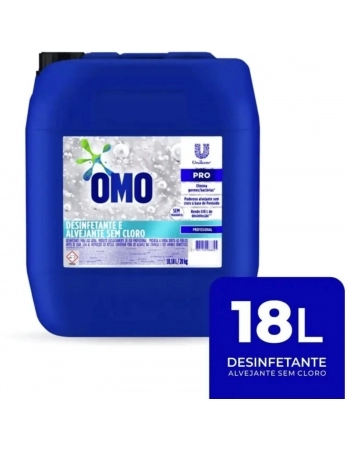 DESINFETANTE ALVEJANTE OMO PERACET 18L