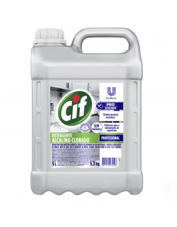 CIF DETERGENTE ALCALINO CLORADO 5L
