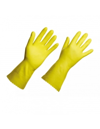 LUVA MULTIUSO LATEX AMARELA G SUPERPRO PAR