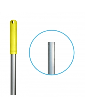 CABO ALUMINIO 150CMX22MM - PUNHO AMARELO E ROSCA