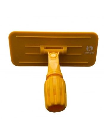 SUPORTE PLASTICO 23CM PARA CABO FIBRA AMARELO