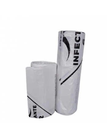 SACO DE LIXO 50L HOSPITALAR 100UNID 55X70 IMPORTADO