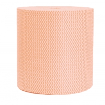 PANO DE LIMPEZA MULTIUSO 28CM X 40CM X 240M - 35GR 600 PANOS - LARANJA - HEALTH CLEAN